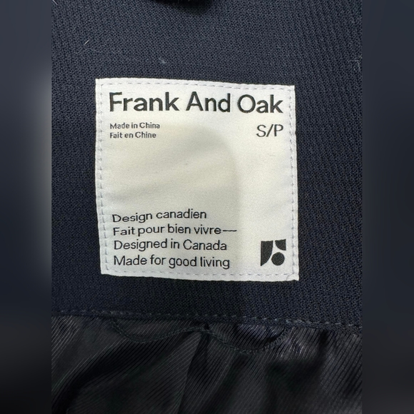 Frank And Oak - The Mackenzie Insulated Cocoon Coat Size Small - Picture 4 of 8